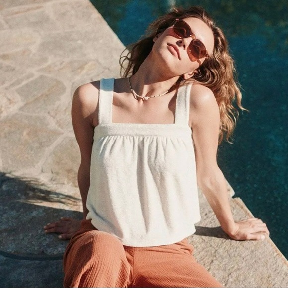 Marine Layer Tops - Marine Layer Terry Swing Tank‎ Top Size M NWT